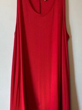Logo Layers Magenta Women's ribbed Sleeveless Tank Top